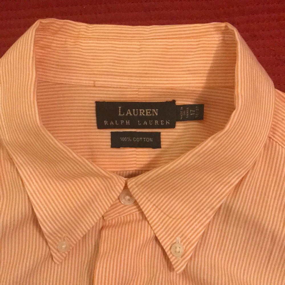 Men’s Ralph Lauren Dress Shirt 17 36/37